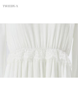 Celeste Double Lace Chiffon Dress