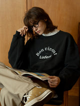 Bon Vivant Crewneck_Charcoal