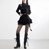 Neco Turtleneck Wrap T-shirt