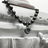 9mm ボールチェーン バレットバック ネックレス / [BLESSEDBULLET]9MM Ball chain BULLETBACK necklace