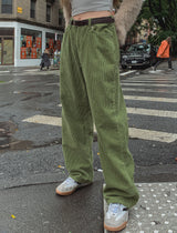 (UNISEX) ビビッドコーデュロイワイドパンツ