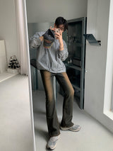 ASCLO Rento Bootcut Denim Pants