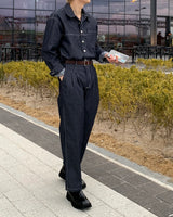 GL ステッチジーンズシャツジャケット / GL Stitch Jean Shirt Jacket (2 colors)