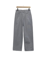 （UNISEX）ダーツピンタックカラーデニム