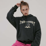 24Tベイツリーロゴフーディー/24T BAY TREE LOGO HOODIE, CHARCOAL