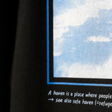 ワイドオーバーフィットショートスリーブTシャツ / (Haven)wide overfit short sleeved T-shirt