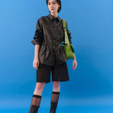 シェルクロスボディバッグ (GREEN) / SHELL CROSSBODY BAG (GREEN)