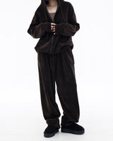 コージーフードジップアップ/Cozy Hood Zip-Up (3color)