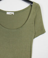エンビーUネックTシャツ/Envy U-neck T-shirt (3color)