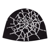 スパイダーウェブショートビーニー / SPIDER WEB SHORT BEANIE
