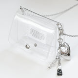ハートハリボキーリング / Heart Haribo keyring (White)