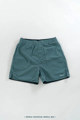 ”ライトウェイトビーチショーツ” (リバーシブル) / PMPS by MOBLAB "Lightweight Beach Shorts" (reversible)