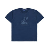 スターAロゴピグメントウォッシング半袖Tシャツ