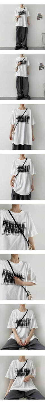 パーソナルグラフィックショートスリーブT / Personal Graphic Short Sleeve Tee
