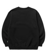 [プレオーダー11月11日]メルトアウトラインロゴスウェットシャツ / MELT OUTLINE LOGO SWEATSHIRT (4565054357622)