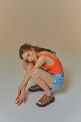 ミリーチャンキーサンダル / MILLY CHUNKY SANDALS_3COLORS