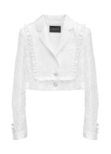 Low collar jacket