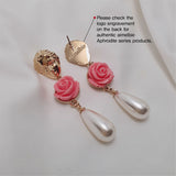 アフロディテシリーズ - ザ ローズガーデンピアス / Aphrodite Series - The Rose Garden Piercing (Pink ver.)