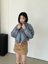 ホイルクロップペディン/Foil crop padding (3color)