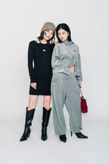 LOGO CAT HALTER-NECK ONEPIECE
