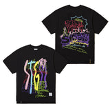 GRAFFITI OVERSIZED T-SHIRTS WHITE / BLACK (6568297332854)