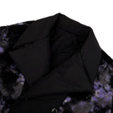 [UNISEX] Reversible Faux Fur and Double-Breasted Padded Coat (Purple) (6656403243126)