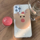 Rudolf - Snow Christmas Phone Case Bead Tok Set_glitter