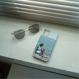 リーディングオンザビーチiPhoneケース/Reading on the beach (Matt)