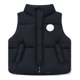 ドゥードゥルチェリーサークルロゴダウンベスト／DOODLE CHERRY CIRCLE LOGO PADDING VEST [NAVY]