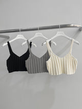 ローニットブラトップ / LOW KNIT BRA-TOP