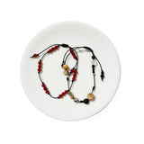 レッドジェムストーンブレスレット/Red gemstone bracelet
