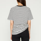 ストライプレイジーオッターシリーズTシャツ / Stripe lazy otter series T-shirts (4559244886134)