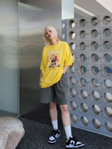 VENTIQUE Bear Lightning T-shirt 6color