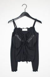 バターキュービックオフショルダーTシャツ/Butter Cubic Off Shoulder T-shirt (3color)