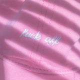 ファックオフハット / FUCK OFF HAT PINK - MJN (4447250940022)
