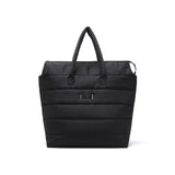 [ILLEDIT] MATTE QUILTED TOTE BAG BLACK (6645488550006)