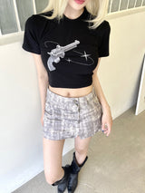 ジュエリーガンT/405. Jewellery gun T (bk, wh, pk)