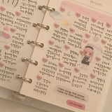 パステルデイリーステッカーセット/Pastel Diary Sticker Set
