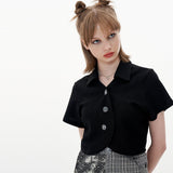 チューリップシャツ/Tulip Shirt [Black]