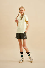スモールチェリースタンダードTシャツ／SMALL CHERRY STANDARD T-SHIRT [LEMON]