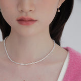 ダブルロープボールドチェーンネックレス / double rope bold chain necklace