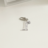 elongated cat looking in the mirror Key Ring