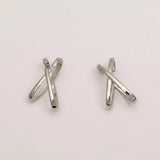 0078 (Silver, Gold) Bold twisted earcuff