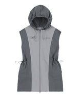 [NF] UTILITY TWO TONE STRING ONE PIECE (LIGHT GRAY)_F23QD847