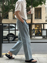リオツータックワイドデニムパンツ / Rio Two-Tuck Wide Denim Pants (4 colors)