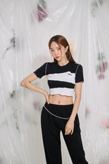 アンフッテッドショートスリーブクロップ / TOP(9284) Unfooted Short Sleeve Crop