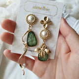 ザビーアンドザフレッシュグリーンガーデンピアス / The Bee and the Fresh Green Garden Piercing