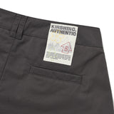 STRING CARGO POCKET PANTS [CHARCOAL]