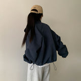 リターンオーバーフィットツーウェイピンタックフィールドジャケット
