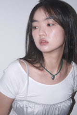 GREEN LUV NECKLACE